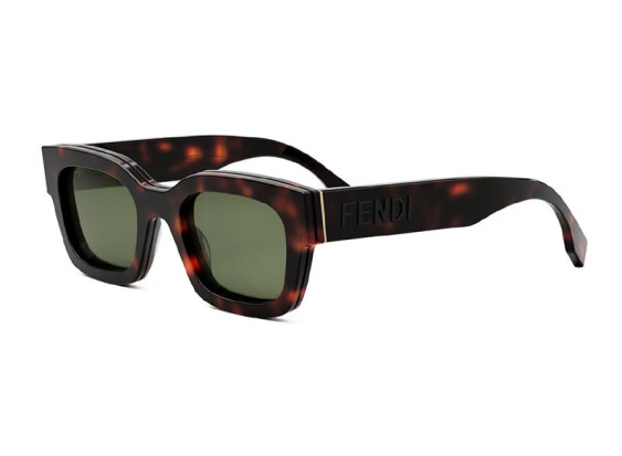 Fendi FE40119I 54N Dark Havana/Green