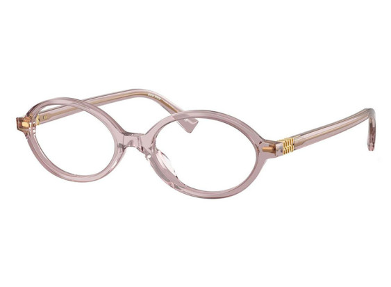 Miu Miu MU01XV 12W1O1 Mauve Transparent 50mm
