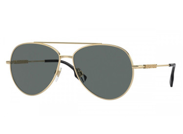 Burberry BE3147 110981 Light Gold/Dark Grey Polarized
