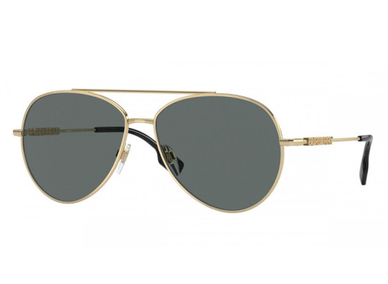 Burberry BE3147 110981 Light Gold/Dark Grey Polarized