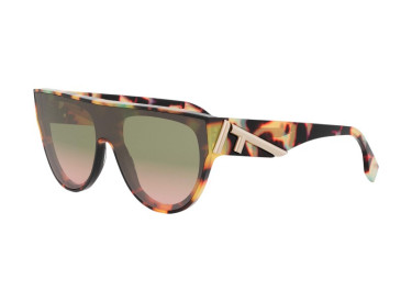 Fendi FE40150I 56P Shiny Havana/Green Gradient