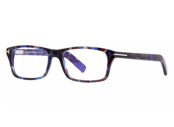Tom Ford FT5663-B 056 Shiny Blue Havana 53mm