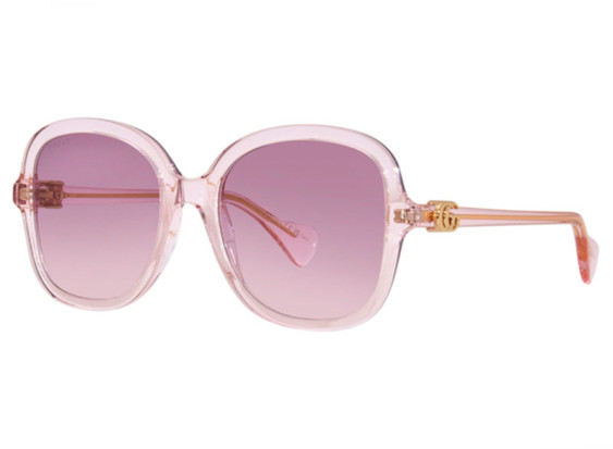Gucci GG1178S 005 Transparent Pink/Gradient Violet