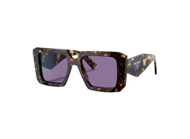 Prada PR23YSF 2AU05Q Tortoise/Violet Mirror Internal Silver