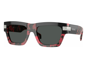 Versace VE4464 545787 Top Black/Red Havana/Dark Grey 55mm