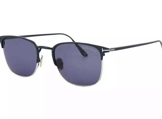 Tom Ford FT0851 91V Matte Blue/Blue 54mm