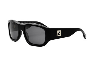 Fendi FE40117I 01A Shiny Black/Smoke