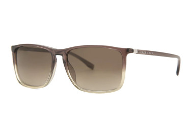Hugo Boss BOSS 0665/S/IT 0NUX HA Transparent Brown to Grey/Brown Gradient