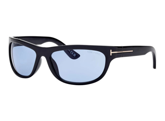 Tom Ford FT1363 01V Shiny Black/Blue