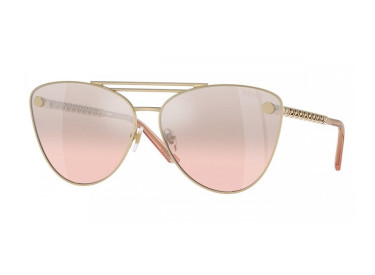 Versace VE2267 12527E Pale Gold/Light Pink Mirror Silver