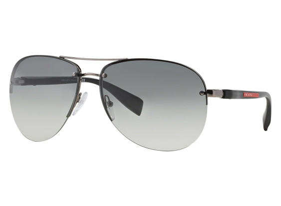 Prada Sport PS56MS 5AV3M1 Gunmetal/Grey Gradient