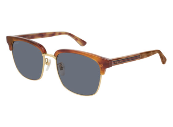Gucci GG0382S 005 Havana/Blue
