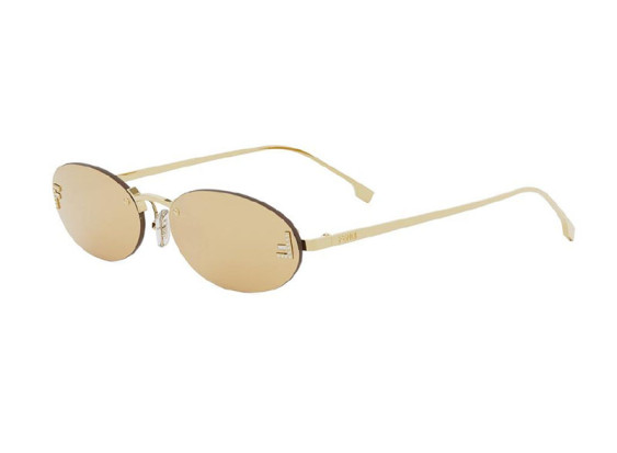 Fendi FE4075US 30L Gold/Yellow Mirror