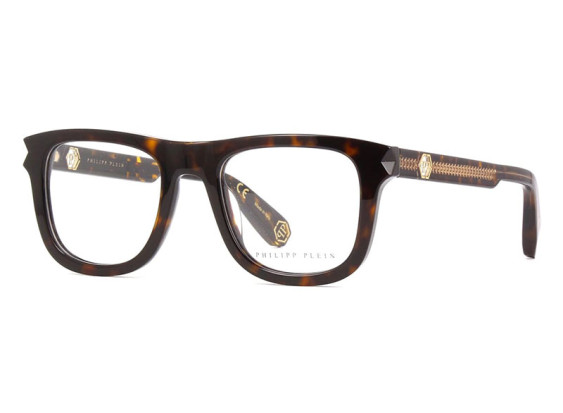 Philipp Plein VPP023V 0722 Shiny Dark Havana 51mm