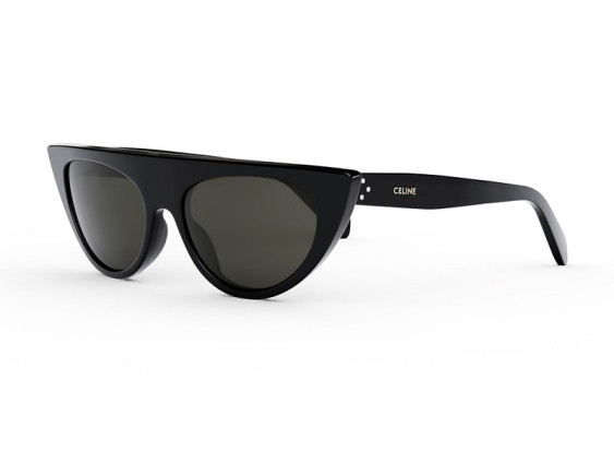 Celine CL40228I 01A Shiny Black/Smoke