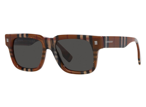 Burberry BE4394 396687 Check Brown/Dark Grey