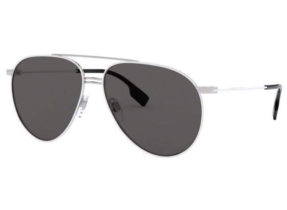 Burberry BE3108 129487 Silver/Matte White/Grey