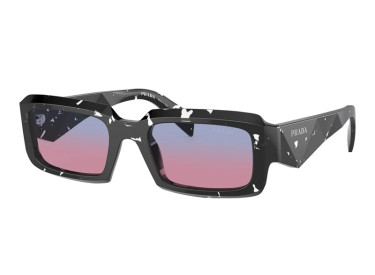 Prada PR27ZS 15O60E Black Crystal Havana/Blue to Magenta Gradient