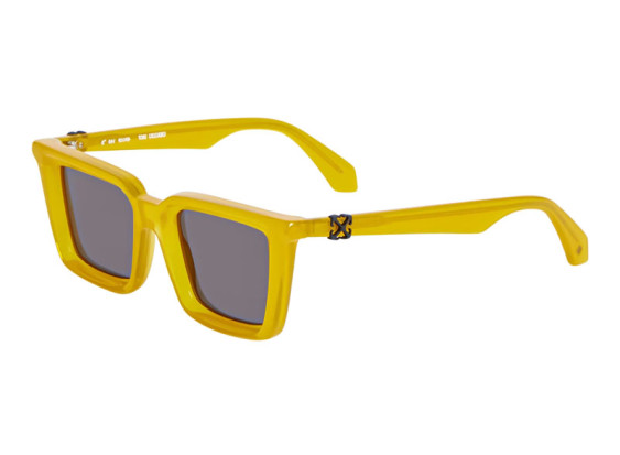 Off-White OERI13U DALTON 1807 Shiny Yellow/Dark Grey