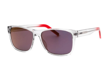 Hugo HG 1260/S 0268 AO Transparent Grey to Red Gradient/Red Mirror
