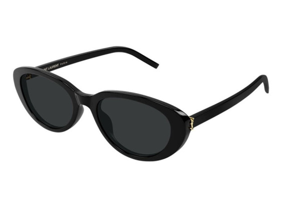 Saint Laurent SL M154 001 Shiny Black/Grey