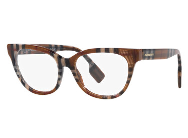 Burberry BE2375 3966 Check Brown 51mm