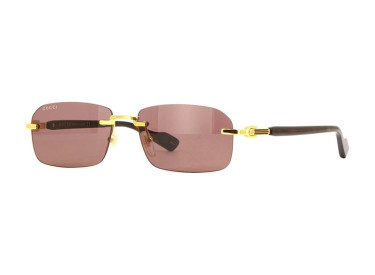 Gucci GG1221S 002 Gold/Havana/Brown