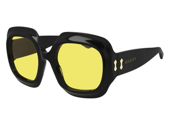 Gucci GG0988S 003 Black/Bright Yellow