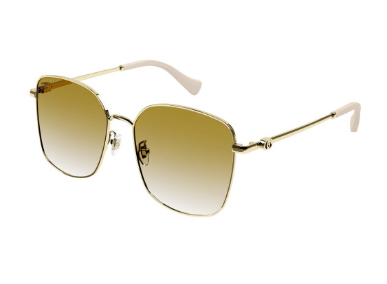 Gucci GG1146SK 003 Gold/Light Brown Gradient