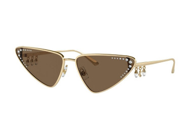 Jimmy Choo JC4001B 300673 Pale Gold/Dark Brown