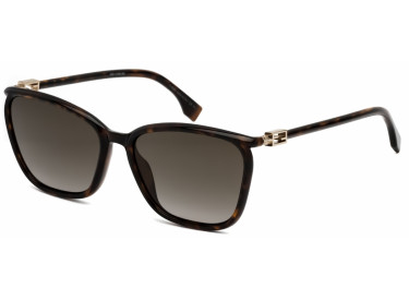 Fendi FF0460/G/S 0086 HA Dark Havana / Brown Gradient