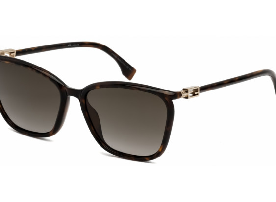 Fendi FF0460/G/S 0086 HA Dark Havana / Brown Gradient