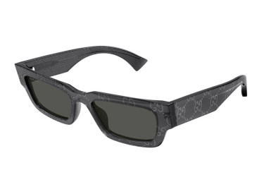 Gucci GG1838S 011 Shiny Smoke Grey Crystal/Grey