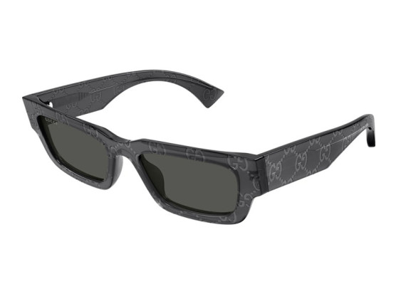 Gucci GG1838S 011 Shiny Smoke Grey Crystal/Grey