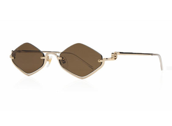 Gucci GG1604S 002 Gold/Brown
