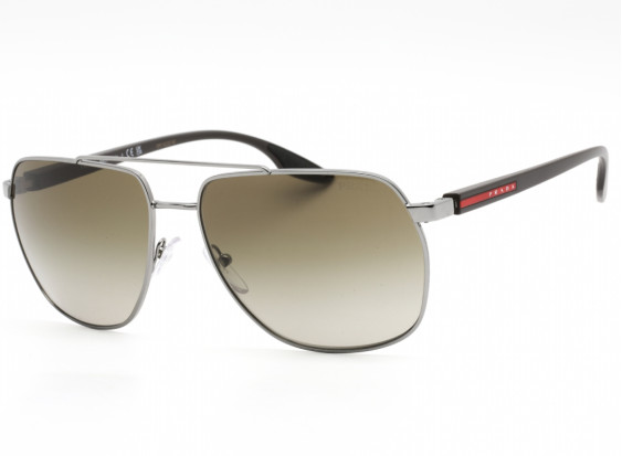 Prada Sport PS55VS 5AV1X1 Gunmetal/Brown Gradient
