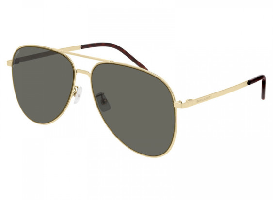 Saint Laurent CLASSIC 11 SLIM 004 Gold/Grey
