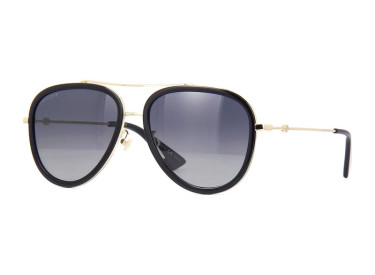Gucci GG0062S 011 Gold/Grey Gradient Polarized