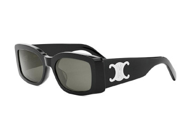 Celine CL40282U 01A Shiny Black/Smoke