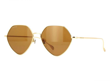 Gucci GG1182S 002 Shiny Gold/Brown