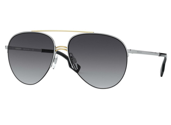 Burberry BE3113 13038G Silver/Gold/Grey Gradient
