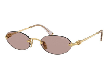 Miu Miu MUA54S 5AK20I Gold/Light Purple Brown