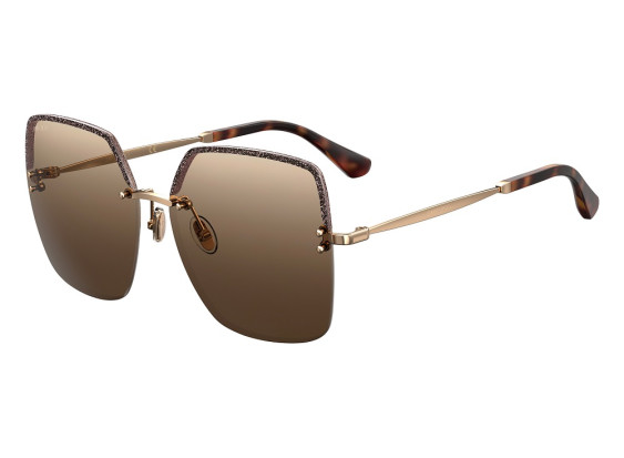 Jimmy Choo TAVI/S 001Q Gold Brown / Brown Gradient
