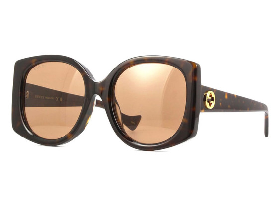 Gucci GG1257SA 002 Havana/Brown