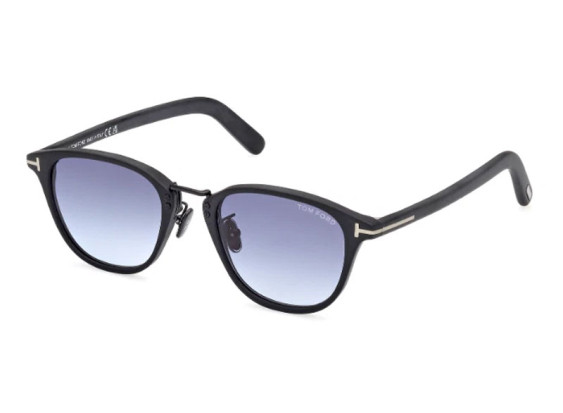 Tom Ford FT1049-D 02W Matte Black/Blue Gradient