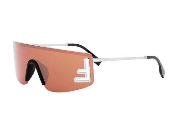 Fendi FE40168U 16U Silver/Red Mirror