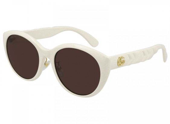 Gucci GG0814SK 002 Ivory/Brown