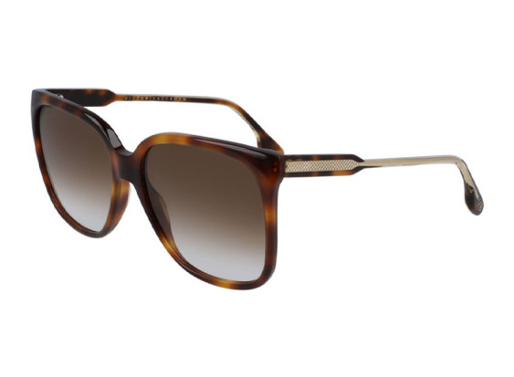 Victoria Beckham VB610S 215 Havana/Brown Gradient