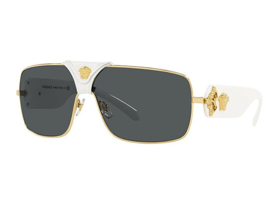 Versace VE2207Q 134187 Gold/White/Grey