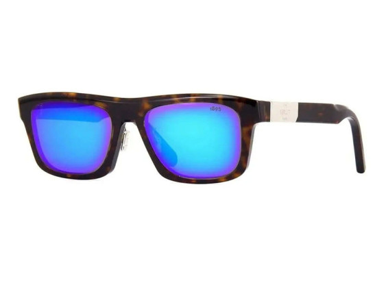 Berluti BL40003U 52X Dark Havana/Blue Mirror